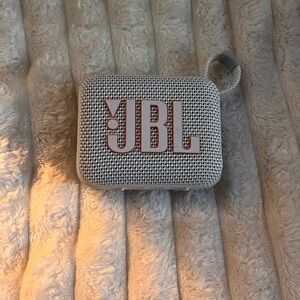 JBL Bluetooth Speaker in Gray and Orange